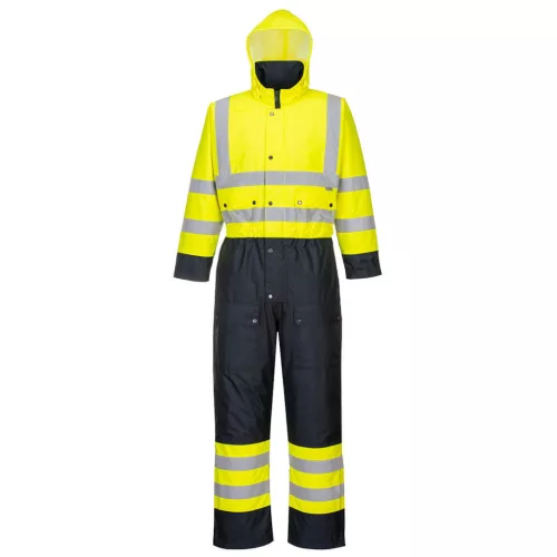 S485YNRM Portwest Contrastvízálló overál-bélelt