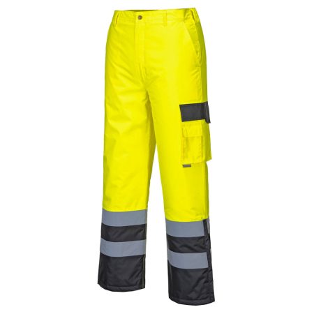 S686YBRXXL Portwest Hi-Vis Contrast nadrág - bélelt