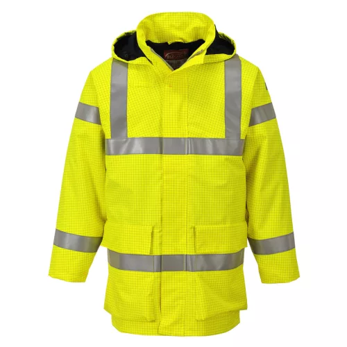 S774YERXXXL Portwest Bizflame Rain Hi-Vis antisztatikus FR esődzseki