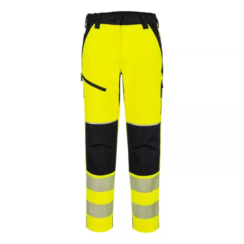 T141YBRXS Portwest PW3 Hi-Vis női streccs nadrág