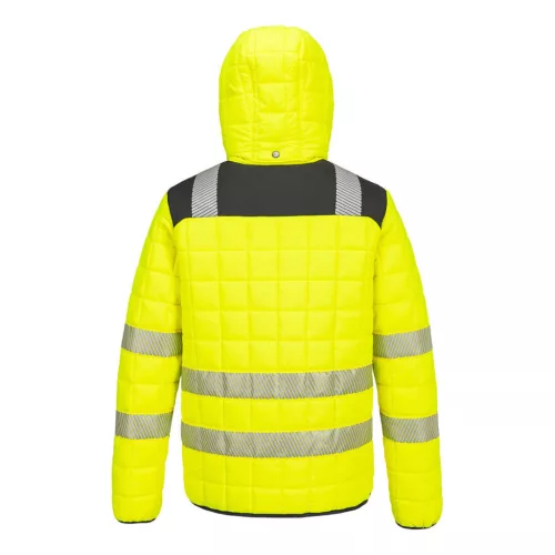 T165YBRS Portwest PW3 Hi-Vis Square baffle kabát
