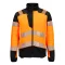 T170OBR4XL Portwest PW3 Hi-Vis Hybrid Baffle kabát
