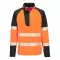 T172OBR4XL Portwest PW3 Hi-Vis 1/4 cipzáras pulóver
