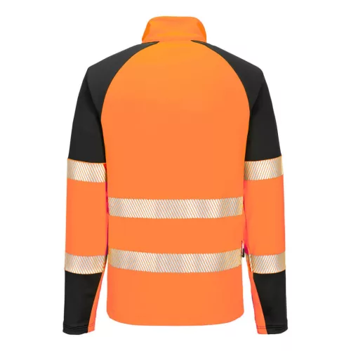 T172OBR4XL Portwest PW3 Hi-Vis 1/4 cipzáras pulóver