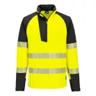 T172YBRXXXL Portwest PW3 Hi-Vis 1/4 cipzáras pulóver