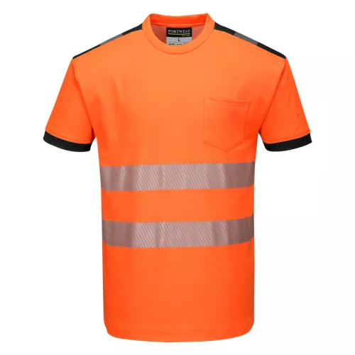 T181OBR6XL Portwest Jól láthatósági Vision póló