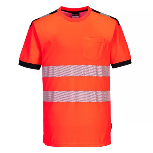 T181RBK4XL Portwest Jól láthatósági Vision póló