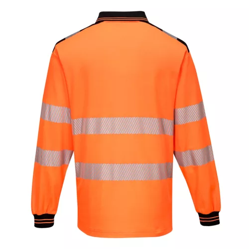 T184OBRM Portwest PW3 Hi-Vis hosszú ujjú pólóing