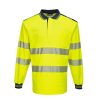 T184YNR4XL Portwest PW3 Hi-Vis hosszú ujjú pólóing