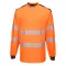 T185OBR4XL Portwest PW3 Hi-Vis hosszú ujjú póló