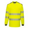 T185YBRXXL Portwest PW3 Hi-Vis hosszú ujjú póló