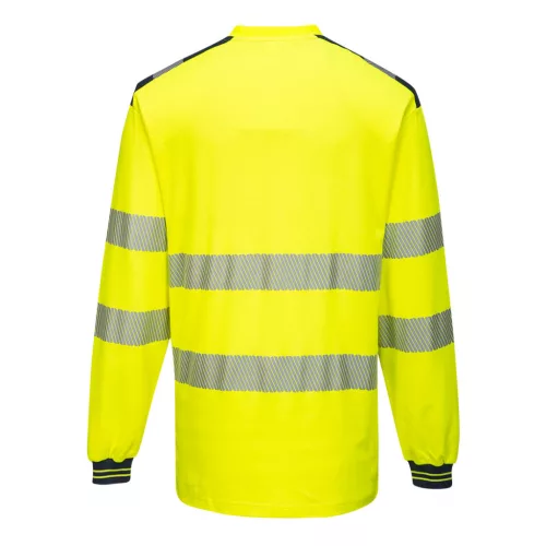 T185YNR5XL Portwest PW3 Hi-Vis hosszú ujjú póló
