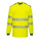 T185YNRS Portwest PW3 Hi-Vis hosszú ujjú póló