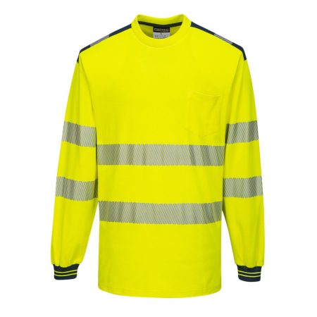 T185YNRXXL Portwest PW3 Hi-Vis hosszú ujjú póló