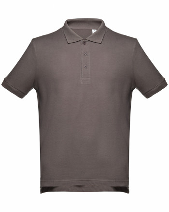 TH_ADAM195GSZ_S-XXXL     TH_ADAM FÉRFI GALLÉROS PÓLÓ  Gr. GRAFITSZŰRKE S-XXXL