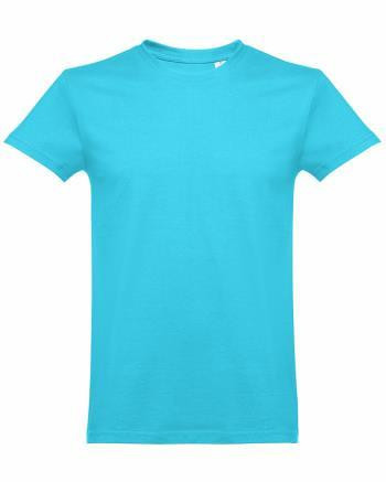 TH_ANK190ATOLLKEK_S-XXXL     TH_ANKARA FÉRFI  KEREK NYAKÚ PÓLÓ 190 Gr. VILÁGOSKÉK S-XXXL