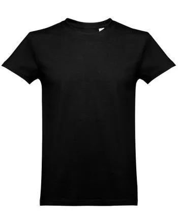 TH_ANK190FEK_S-XXXL     TH_ANKARA FÉRFI  KEREK NYAKÚ PÓLÓ 190 Gr. FEKETE S-XXXL