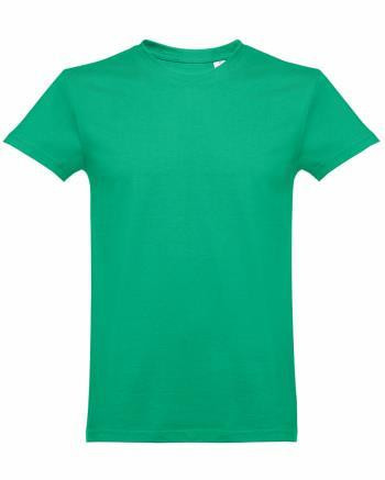 TH_ANK190FZOLD_S-XXXL     TH_ANKARA FÉRFI  KEREK NYAKÚ PÓLÓ 190 Gr. FŰZÖLD S-XXXL