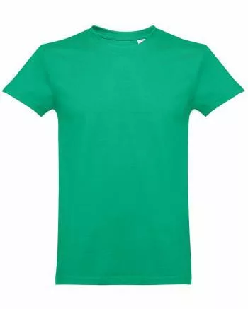 TH_ANK190FZOLD_S-XXXL     TH_ANKARA FÉRFI  KEREK NYAKÚ PÓLÓ 190 Gr. FŰZÖLD S-XXXL