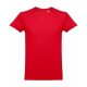 TH_ANK190PIR_S-XXXL     TH_ANKARA FÉRFI  KEREK NYAKÚ PÓLÓ 190 Gr. PIROS S-XXXL