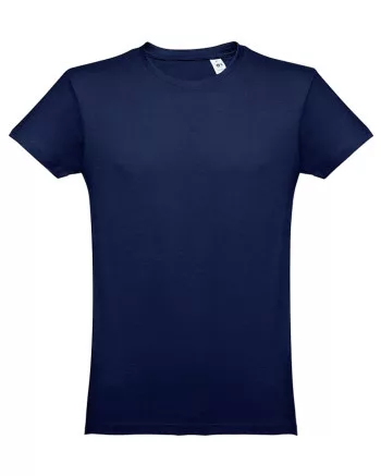 TH_LUA150ECLIPSEKEK_S-XXXL     TH_LUANDA  KEREK NYAKÚ PÓLÓ 150 Gr. SÖTÉTKÉK S-XXXL