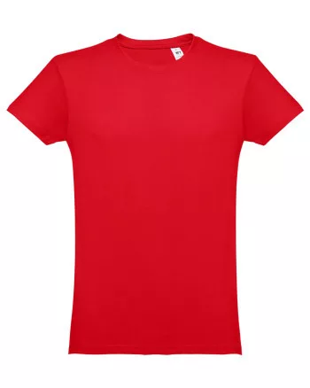 TH_LUA150PIR_S-XXXL     TH_LUANDA  KEREK NYAKÚ PÓLÓ 150 Gr. PIROS S-XXXL