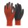 Coverguard  TOP_HANDY_07  TOP HANDY  RED LATEX MÁRTOTT  SZERELŐKESZTYŰ 13 SZÁLAS PIROS   (H)