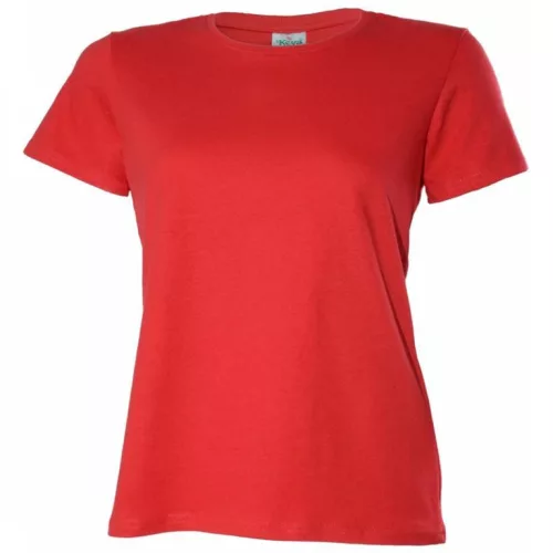 WCS180PIR_S-XXL     KEYA NŐI  KEREK NYAKÚ PÓLÓ 180 Gr. PIROS S-XXL