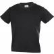 YC150FEK_XS-XL     KEYA GYEREK  KEREK NYAKÚ PÓLÓ 150 Gr. FEKETE XS-XL
